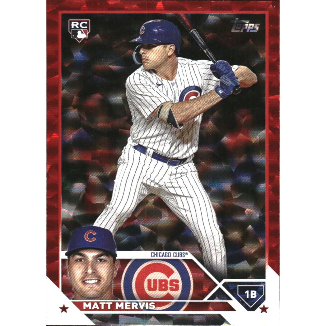 2023 Topps Update Red Foilboard #US42 Matt Mervis. rookie card picture