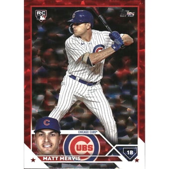 2023 Topps Update Red Foilboard #US42 Matt Mervis
