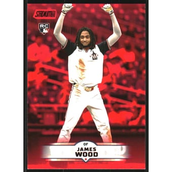 2025 Stadium Club Red #175 James Wood