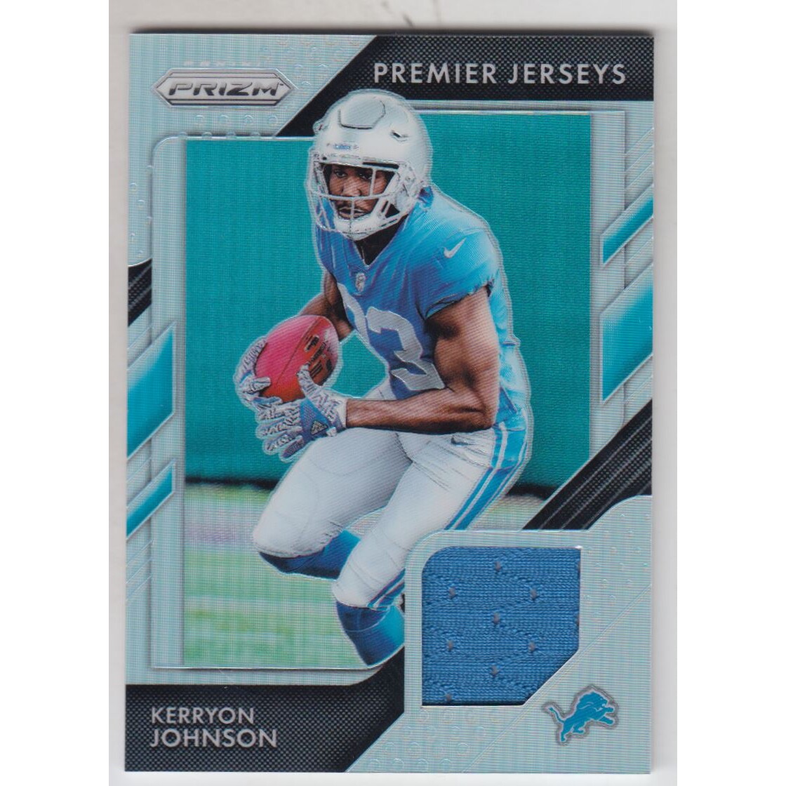 2018 Panini Prizm Prizm Premier Jerseys #17 Kerryon Johnson