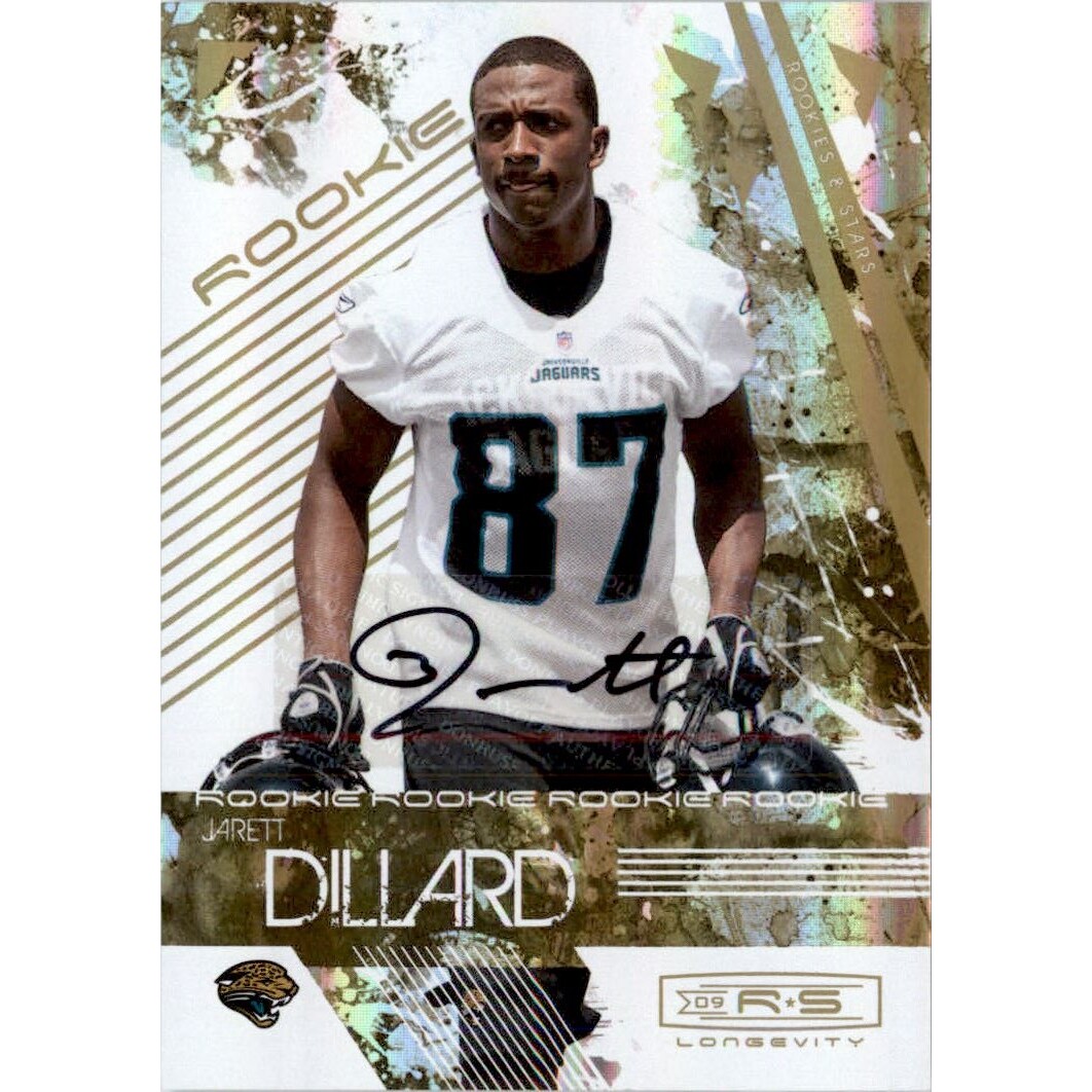 2009 Donruss Rookies and Stars Longevity Autographs #158 Jarett Dillard/125