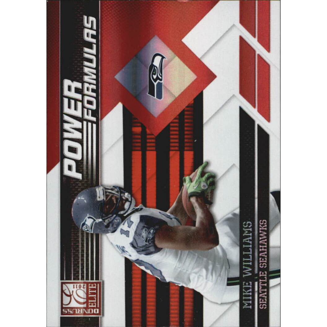 2011 Donruss Elite Power Formulas Red #20 Mike Williams 2011 Donruss Elite Power Formulas Red #20 Mike Williams