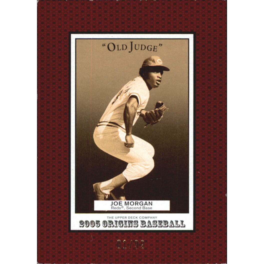 2005 Origins Old Judge Red #101 Joe Morgan RET