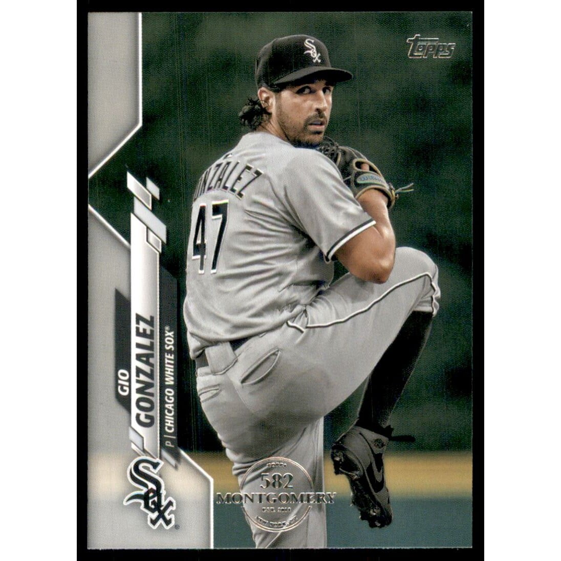 2020 Topps Factory Set 582 Montgomery Club #414 Gio Gonzalez. rookie card picture