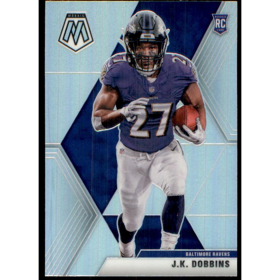 2020 Panini Mosaic Silver #223 J.K. Dobbins