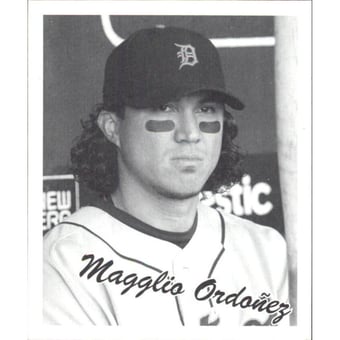 2008 Upper Deck Goudey Mini Blue Backs #265 Magglio Ordonez 36 BW