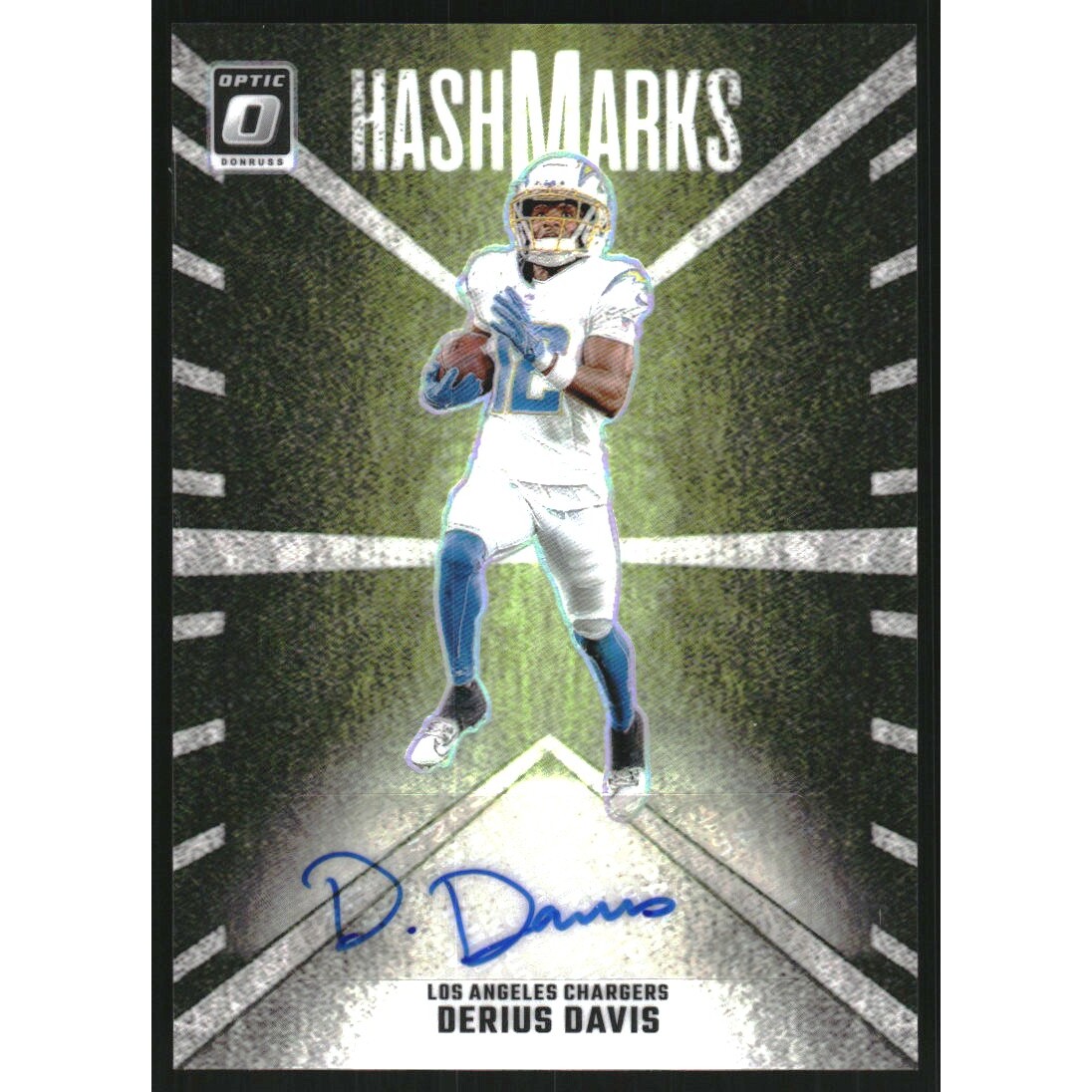 2024 Donruss Optic Hash Marks #27 Derius Davis