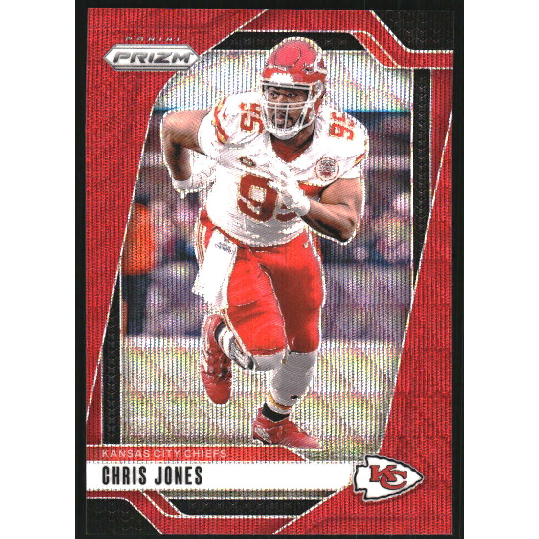 2024 Panini Prizm Prizms Red Wave #143 Chris Jones 2024 Panini Prizm Prizms Red Wave #143 Chris Jones