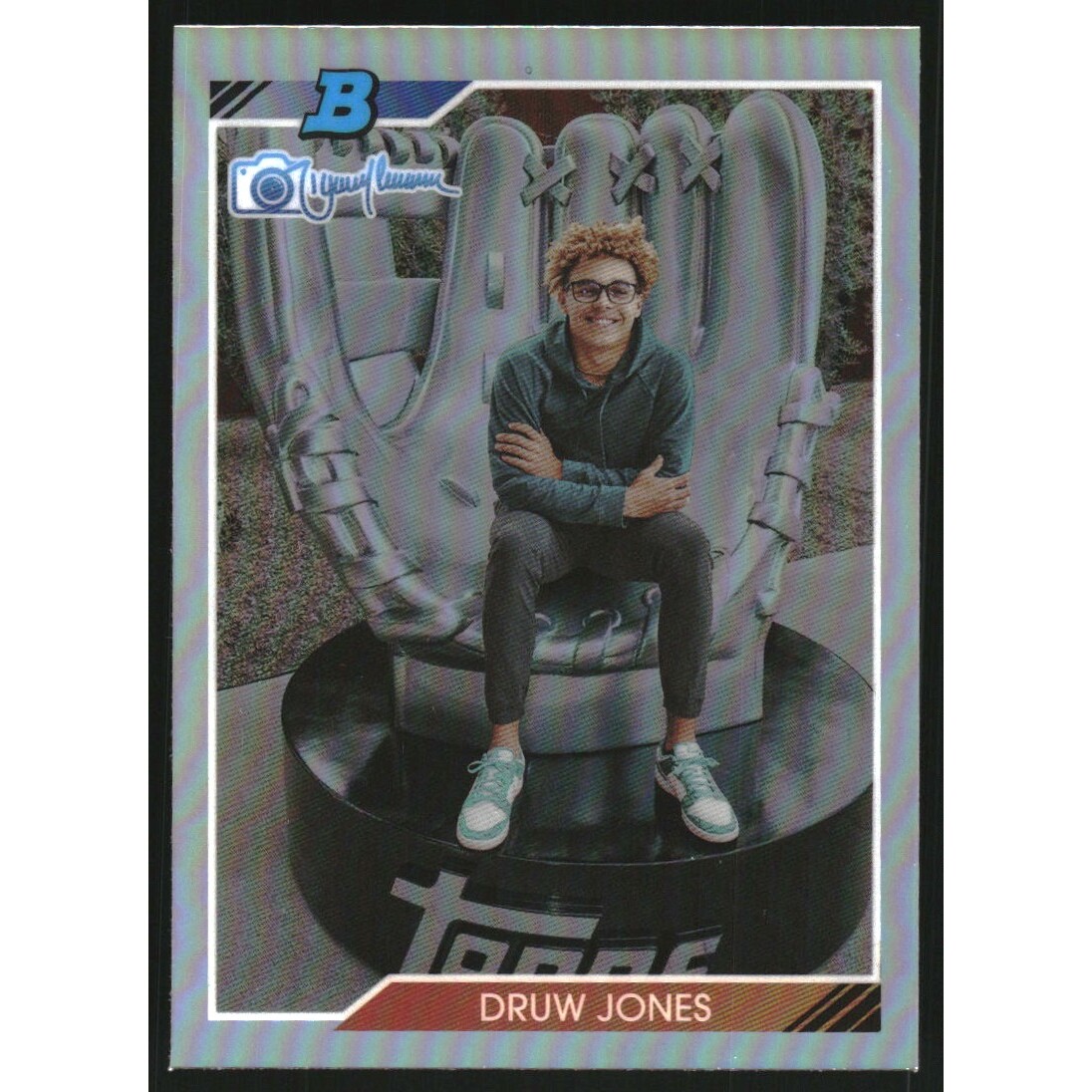 2023 Bowman’s Best ’92 Bowman by Randy Johnson #92RJ2 Druw Jones 2023 Bowman’s Best ’92 Bowman by Randy Johnson #92RJ2 Druw Jones