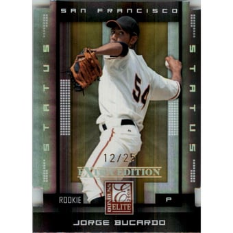 2008 Donruss Elite Extra Edition Status Gold #133 Jorge Bucardo
