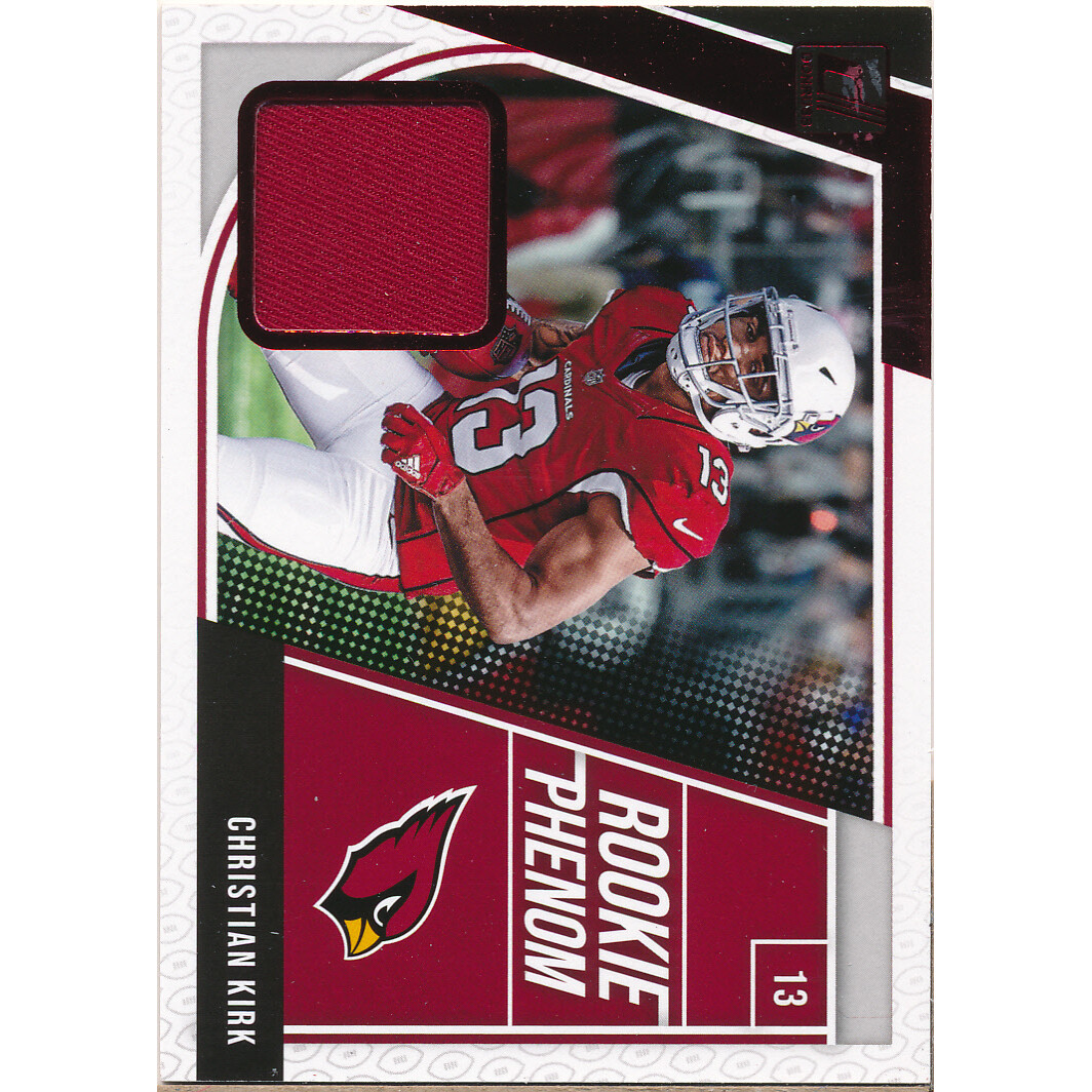 2018 Donruss Rookie Phenom Jerseys Red #13 Christian Kirk
