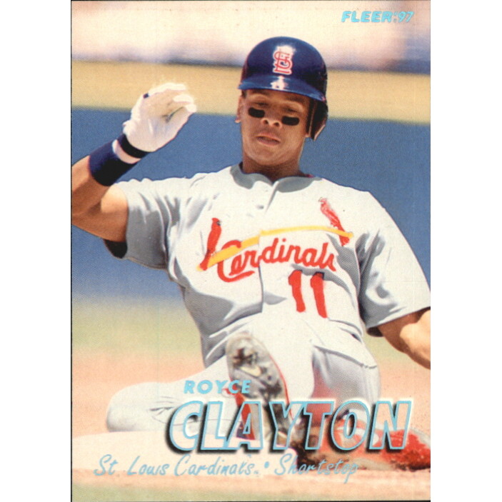 1997 Fleer Tiffany #440 Royce Clayton