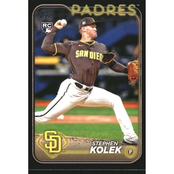 2024 Topps Update Black #US259 Stephen Kolek