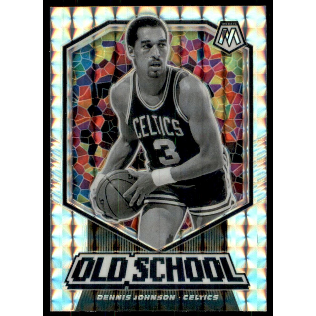 2019-20 Panini Mosaic Old School Mosaic #6 Dennis Johnson 2019-20 Panini Mosaic Old School Mosaic #6 Dennis Johnson