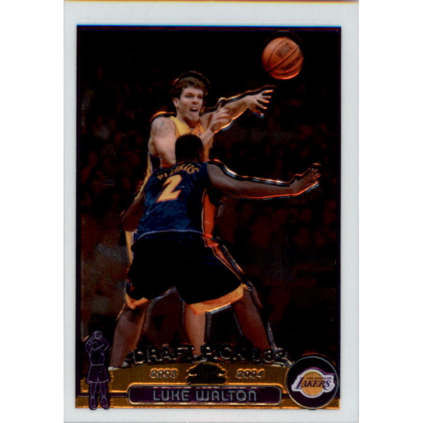 2003-04 Topps Chrome #142 Luke Walton RC 2003-04 Topps Chrome #142 Luke Walton RC