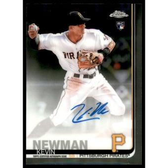 2019 Topps Chrome Rookie Autographs #RAKN Kevin Newman