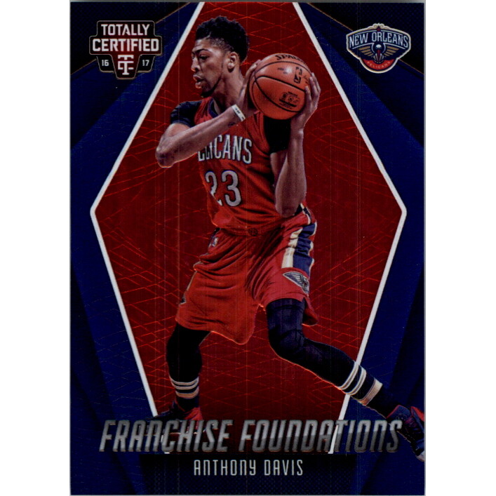 2016-17 Totally Certified Franchise Foundations Red #1 Anthony Davis 2016-17 Totally Certified Franchise Foundations Red #1 Anthony Davis