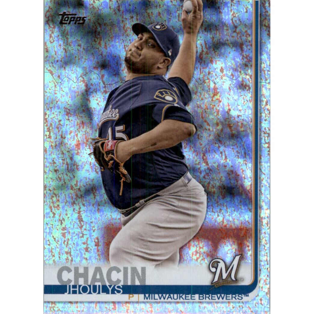 2019 Topps Factory Set Sparkle Foil #642 Jhoulys Chacin