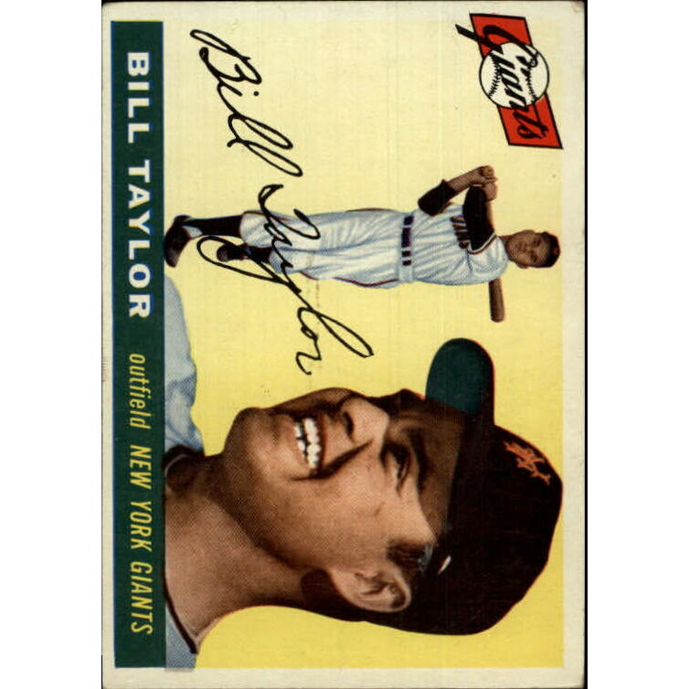 1955 Topps #53 Bill Taylor. rookie card picture