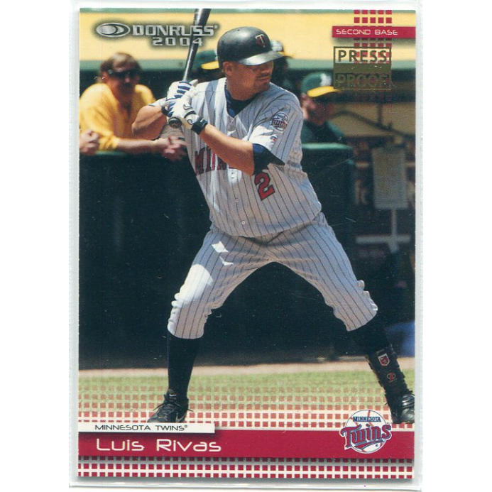 2004 Donruss Press Proofs Gold #146 Luis Rivas