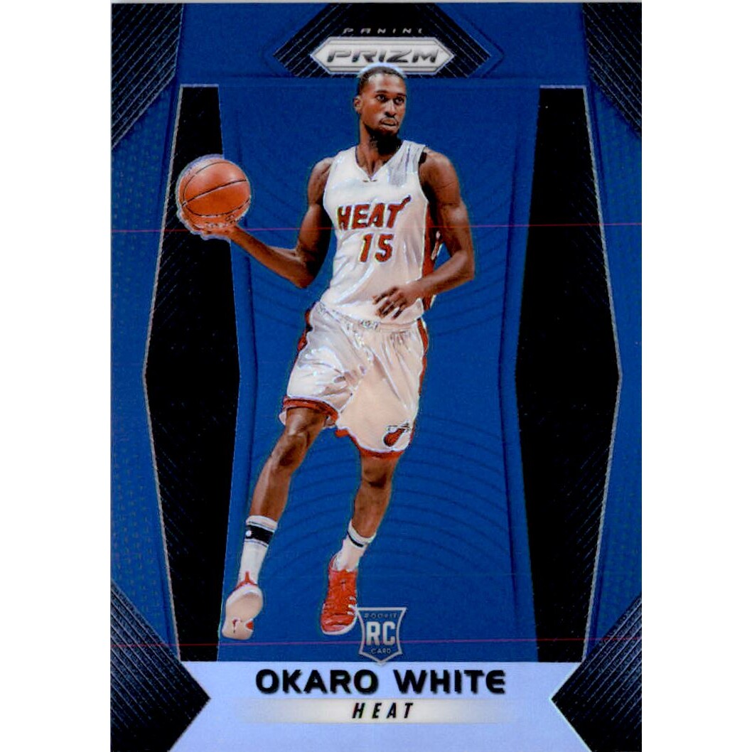 2017-18 Panini Prizm Prizms Blue #52 Okaro White