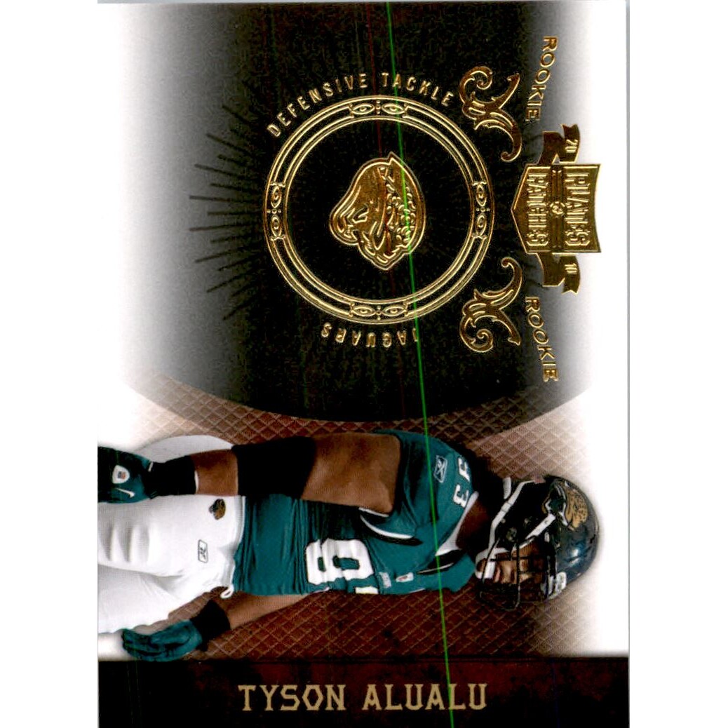 2010 Panini Plates and Patches Gold #198 Tyson Alualu