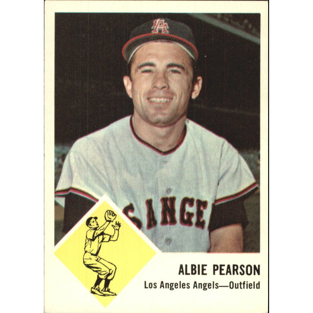 1963 Fleer #19 Albie Pearson