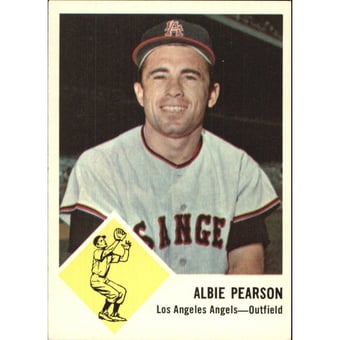 1963 Fleer #19 Albie Pearson