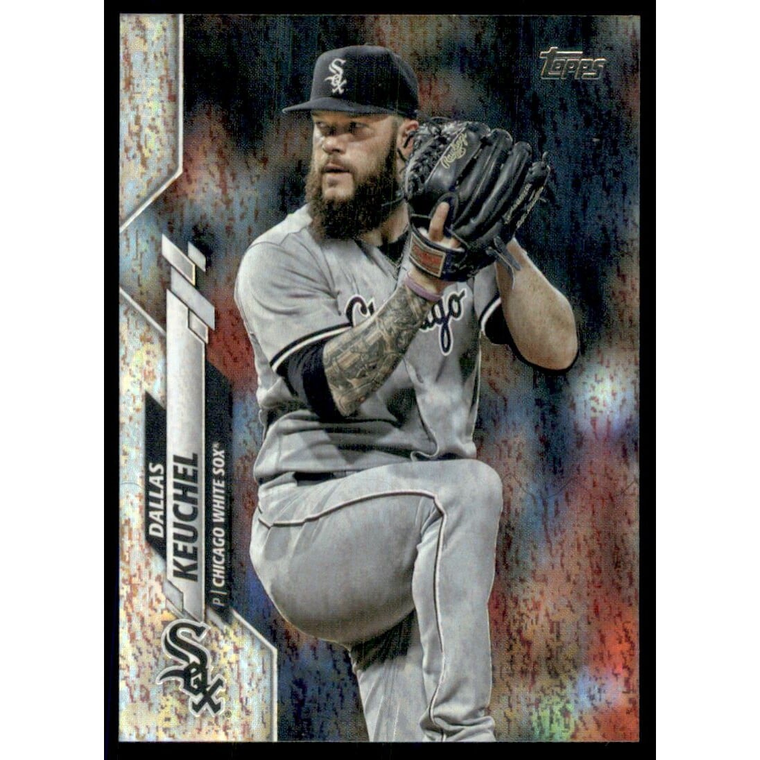 2020 Topps Factory Set Sparkle Foil #621 Dallas Keuchel