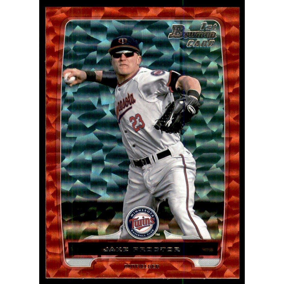 2012 Bowman Draft Draft Picks Red Ice #BDPP96 Jake Proctor