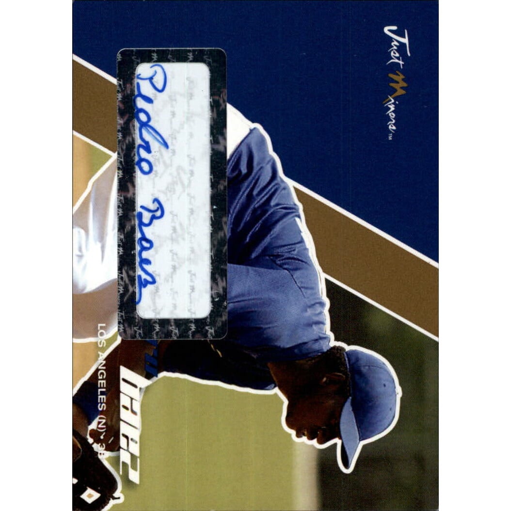 2008 Just Autographs Signatures Gold #3 Pedro Baez
