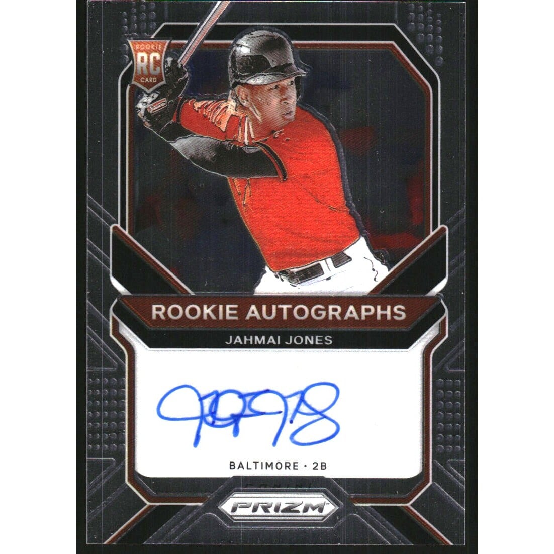 2021 Panini Prizm Rookie Autographs #61 Jahmai Jones