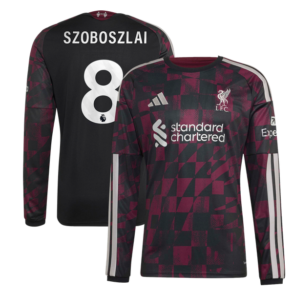 Maillot Third Liverpool adidas 2026-27 - Manches longues avec flocage Szoboszlai 8