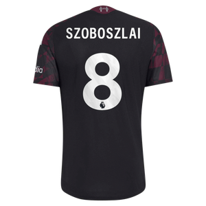 Maillot Third Authentic Liverpool adidas 2026-27 avec flocage Szoboszlai 8, vue 4