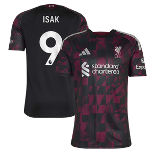 Maillot Third Liverpool adidas 2026-27 avec flocage Isak 9, vue 1