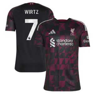Maillot Third Liverpool adidas 2026-27 avec flocage Wirtz 7, vue 1