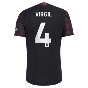 Maillot Third Authentic Liverpool adidas 2026-27 avec flocage Virgil 4, vue 4