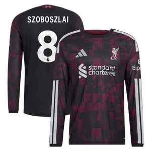 Maillot Third Authentic Liverpool adidas 2026-27 - Manches longues avec flocage Szoboszlai 8, vue 2