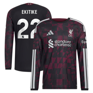 Maillot Third Authentic Liverpool adidas 2026-27 - Manches longues avec flocage Ekitike 22, vue 2