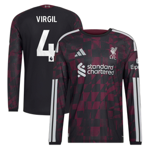 Maillot Third Authentic Liverpool adidas 2026-27 - Manches longues avec flocage Virgil 4, vue 1
