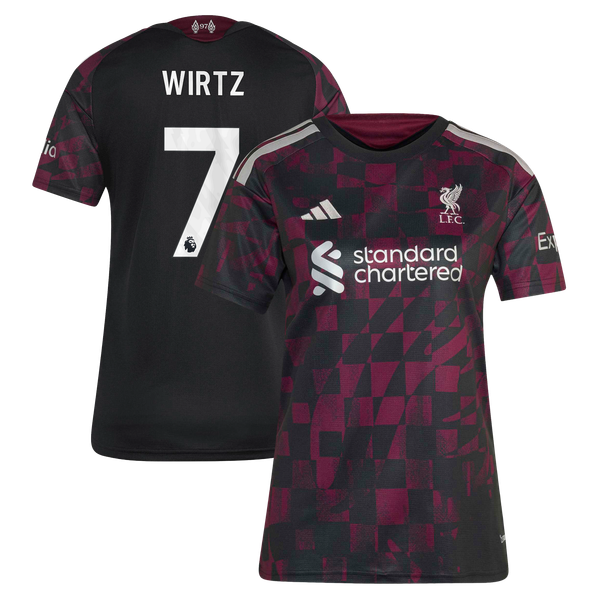 Maillot Third Liverpool adidas 2026-27 - Femme avec flocage Wirtz 7