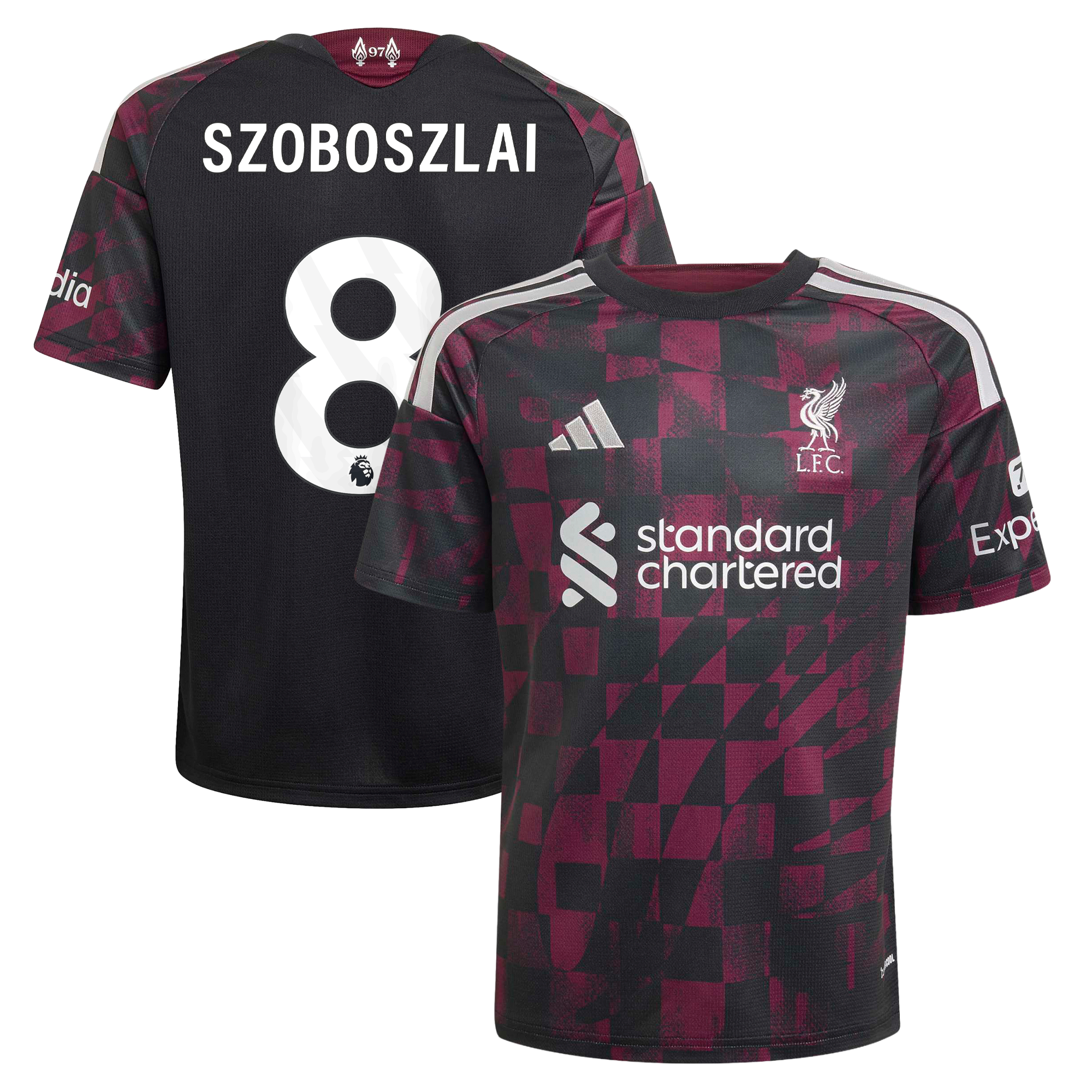 Maillot Third Liverpool adidas 2026-27 - Enfant avec flocage Szoboszlai 8