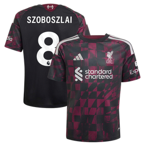 Maillot Third Liverpool adidas 2026-27 - Enfant avec flocage Szoboszlai 8, vue 1