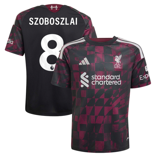 Maillot Third Liverpool adidas 2026-27 - Enfant avec flocage Szoboszlai 8
