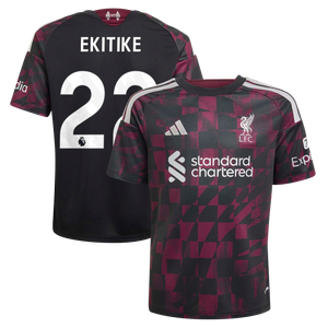 Maillot Third Liverpool adidas 2026-27 - Enfant avec flocage Ekitike 22, vue 2