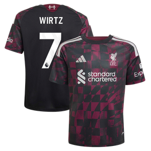 Maillot Third Liverpool adidas 2026-27 - Enfant avec flocage Wirtz 7, vue 1