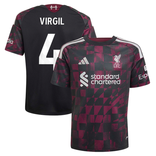 Maillot Third Liverpool adidas 2026-27 - Enfant avec flocage Virgil 4