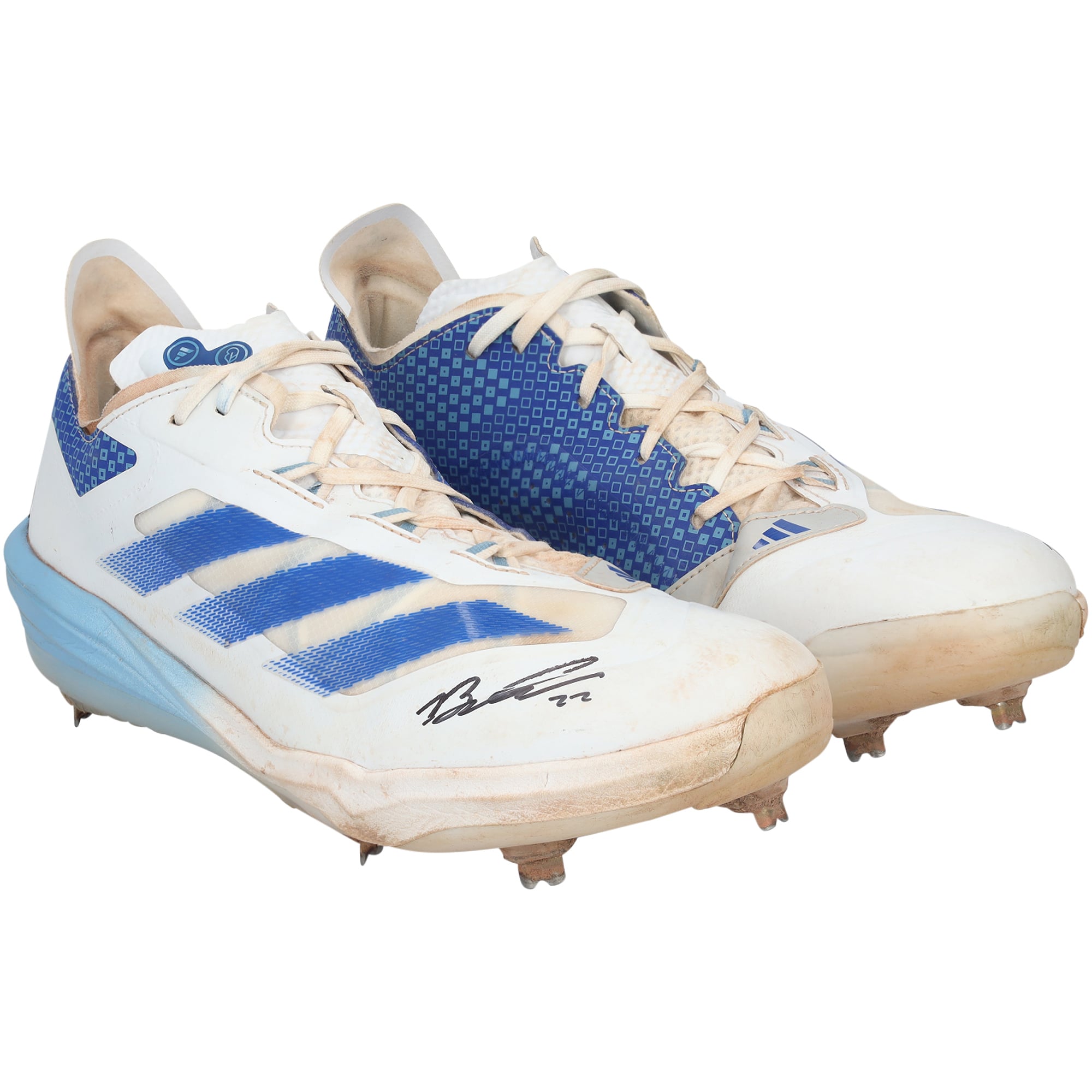 Brooks Lee Minnesota Twins Autographed Game-Used / adidas Cleats from the 2024 MLB Season