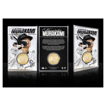 Highland Mint Munetaka Murakami Chicago White Sox Limited Edition Bronze Coin with Acrylic Holder
