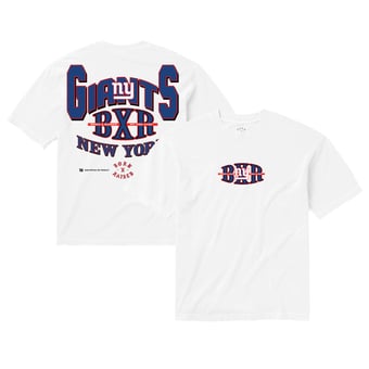 Unisex Born x Raised White New York Giants Block Letter T-Shirt